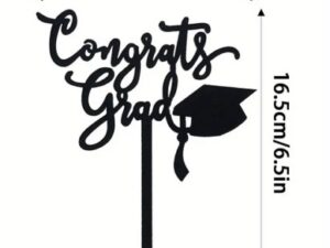 Cake Topper "Congrats Grad"