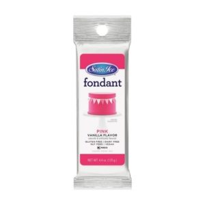 Pink Satin Ice Fondant 4.4 oz