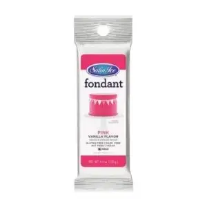 Pink Satin Ice Fondant 4.4 oz