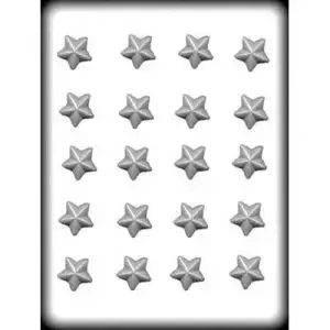 Stars 1″ Hard Candy Mold