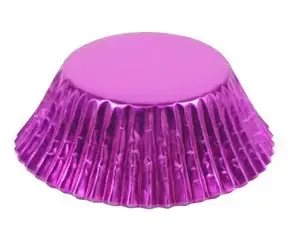 Fuchsia Foil Standard Cupcake Liner Cups 50 Count