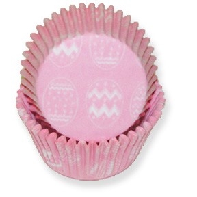 Pink Easter Baking Liner Cups 2 in. Base 50 Pieces