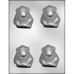 Monkey Chocolate Candy Mold 2.75 in.