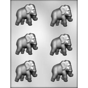 Elephants Chocolate Candy Mold