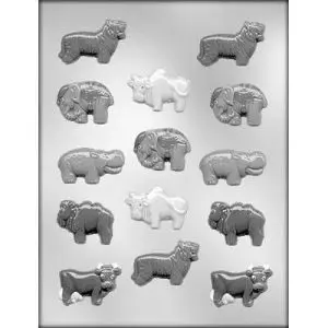 Assorted Animals Chocolate Candy Mold