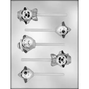 Assorted Clowns Lollipop Chocolate Mold