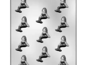 Mermaid Chocolate Mold 1.75 in.