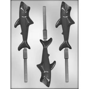 Shark Lollipop Chocolate Mold