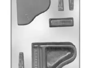 Piano 3D Chocolate Candy Mold 4.5 inches