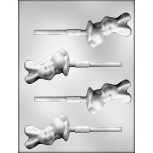 2.75 in. Bunny Sucker lollipop Candy Mold