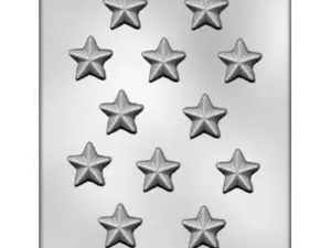 Stars Chocolate Candy Mold 1 in.
