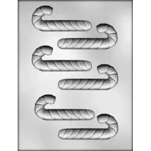 Candy Cane 3.75 in. Chocolate Mold