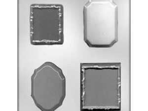 Frame Plaque Chocolate Mold 4 Cavity