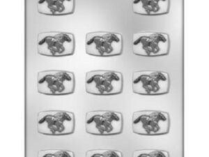 Horse Race Chocolate Mold 14 Cavity