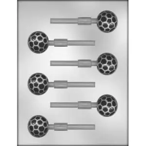 Soccer Ball Lolipop Chocolate Mold