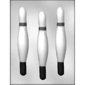 Bowling Pins Chocolat Candy Mold