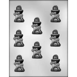 Communion Chocolate Mold 8 Cavity