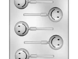 Smiley Face Sucker Lolipop Mold
