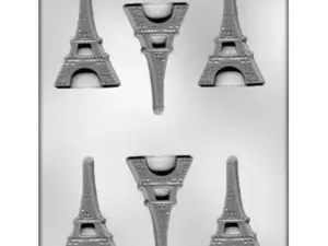 Eiffel Tower 3 inch Chocolate Mold 6 Cavity