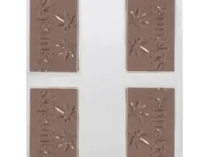 Cannabis Business Card Chocolate Mold 4 Cavity