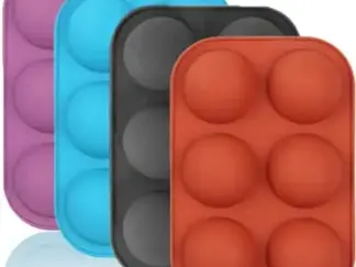 2 inch Semi-Sphere Silicone Mold 6 Cavity