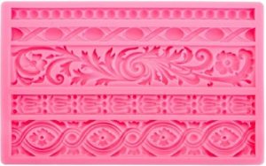 Silicone Cake Border Mold 5 Row