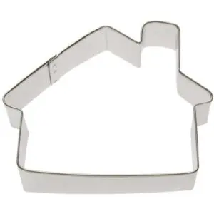 Cabin House Cookie Cutter 4 in.