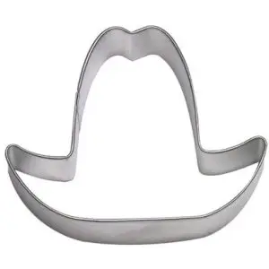 Cowboy Hat Cookie Cutter 3.5 in.