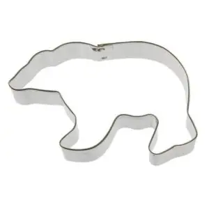 Polar Bear Cookie Cutter 4 in.