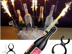 Bottle Sparkler Candle Holder 6pk