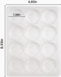 Oreo Cookie Plastic Chocolate Mold 12 Cavity