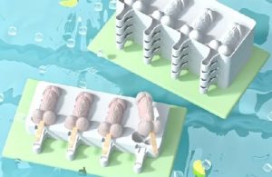 Cakesicle Funny Shaped Silicone Mold 4 Cavity