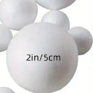 2 in. Foam Sphere Shape Ball 4 Pieces