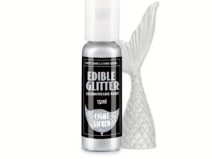 Light Silver Edible Glitter 15ml