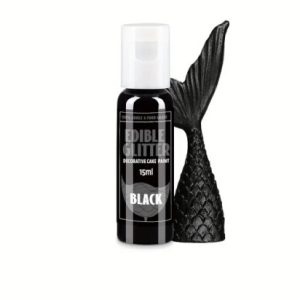 Black Edible Glitter 15ml