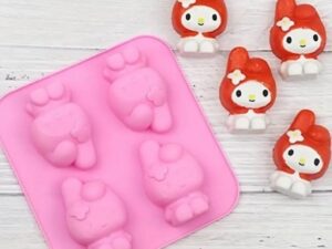 Hello Kitty Melody Silicone Mold 4 Cavity