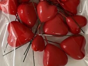 Red Heart Foam Cake Picks Asstd. 20 count