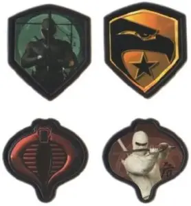 GI Joe Cupcake Rings 12 Count