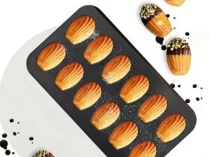 Madeleine Cookie Baking Pan 16 X 9 inches 12 Cavity