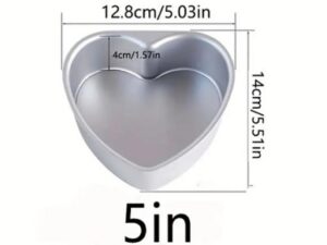 Heart Shape Cake Pan 5 x 5 inches