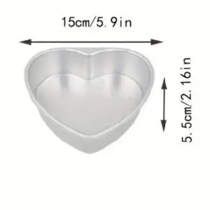 6×2 in. Heart Shape Cake Pan