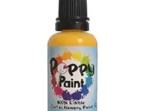 Poppy Paint Yellow 30 Milliliters