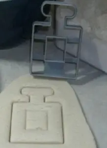 Perfume Bottle Cookie Cutter 2.5 inches