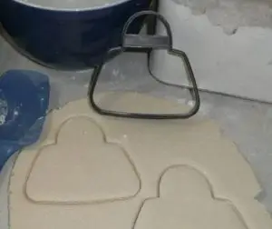 Ladies Purse Bag Cookie Cutter 4 inches