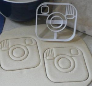 Instagram Logo Cookie Cutter 4 inches