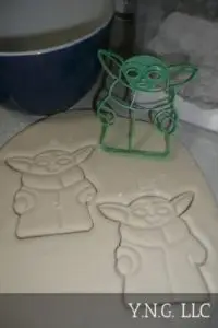 Baby Yoda Cookie Cutter 3.75 inches
