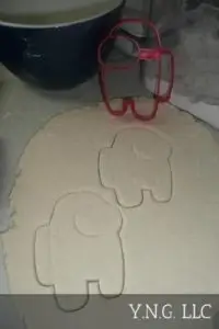 Among Us Cookie Cutter 4 inches