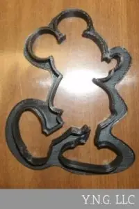 Mickey Mouse Body Cookie Cutter 4.25 inches