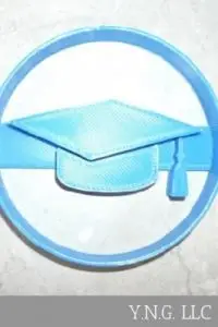 Cookie Cutter Graduation Cap 3 inches