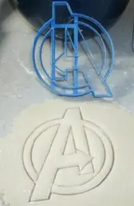 Avengers Logo Cookie Cutter 4 Inches